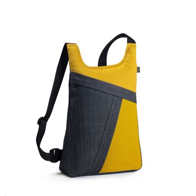 ZAINO basic MODELLO CDV GIALLO/BLU -HANDMADe-