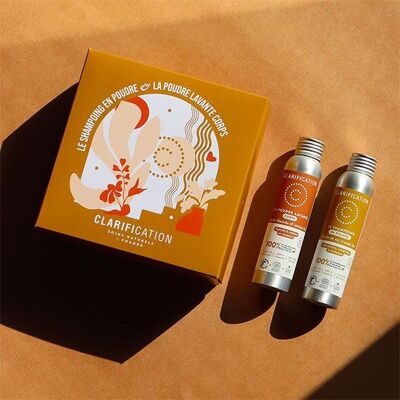 Duo Set of Cleansing Powders - Body and hair