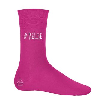 Chaussettes imprimées #BELGE - 9 coloris 5