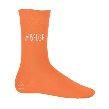 Chaussettes imprimées #BELGE - 9 coloris 9