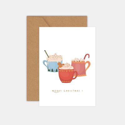 Christmas mug card