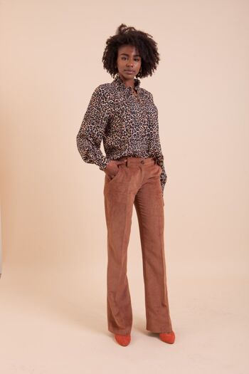 Pantalon en velours Aurèle 5