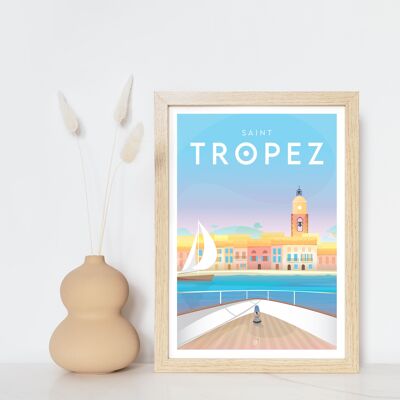 Affiche Saint Tropez