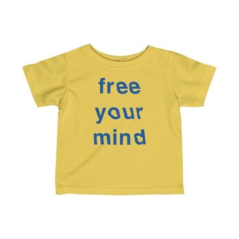 FREE YOUR MIND X MOM - T-shirt en jersey unisexe pour enfants 1