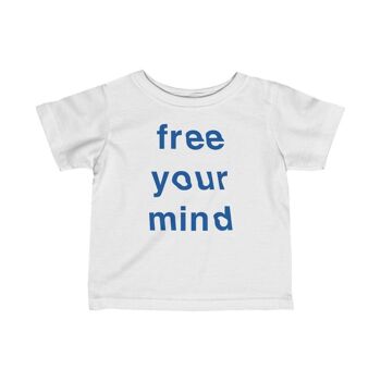FREE YOUR MIND X MOM - T-shirt en jersey unisexe pour enfants 2