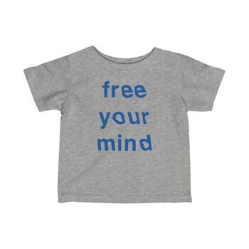 FREE YOUR MIND X MOM - T-shirt en jersey unisexe pour enfants 3