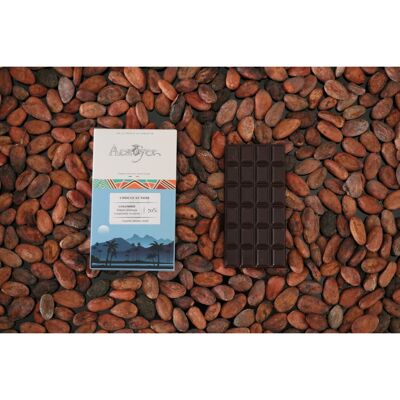 Mini Tablette 
Colombie - Acefuver
 Noir - 70%