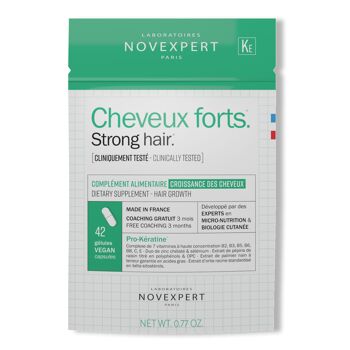 COMPLEMENT ALIMENTAIRE - CHEVEUX FORTS 1
