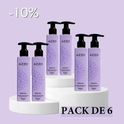 Kérasia Disciplining Keratin Mask 200 ml – 6er-Pack