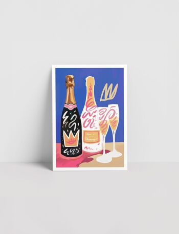 Champagne - Carte de voeux 1