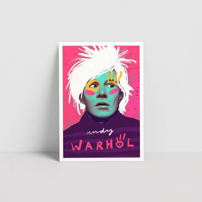 Andy Warhol - Grußkarte