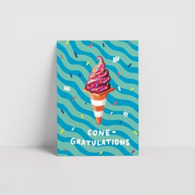 Cone-gratulations - Greeting Card