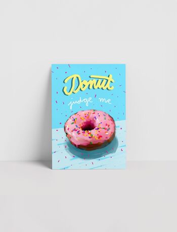 Donut, juge-moi - Carte de vœux 1