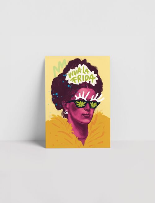 Viva la Frida - Greeting Card