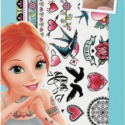 75 Tattoos Lavables - Modèle choisi aléatoirement