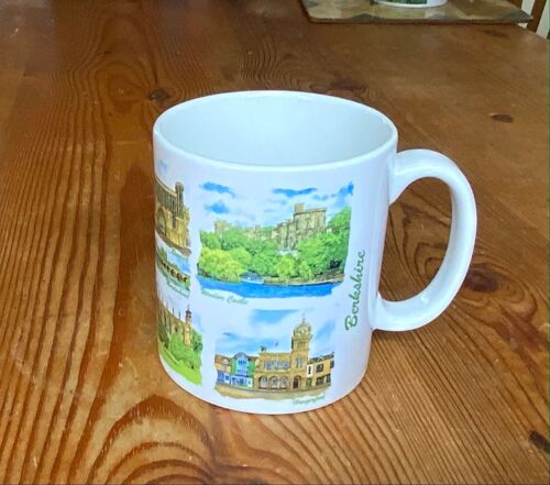Berkshire, Ceramic Coffee Mug with views of Berkshire