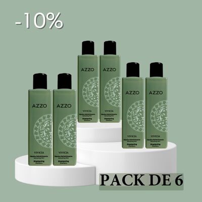 Vivicia Refreshing Mint Shampoo 250ml - Pack of 6
