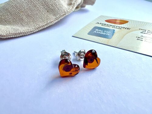 Baltic Amber earrings 1