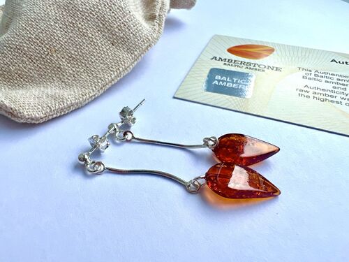 Baltic Amber earrings 12