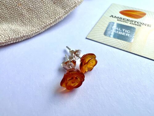 Baltic Amber earrings 2