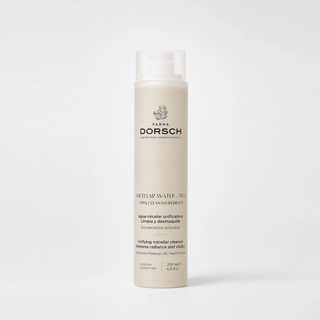 Mizellenwasser + Vitamin C · Aufhellender Gesichtsreiniger 200 ml · FARMA DORSCH