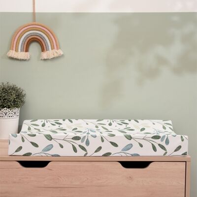 Olive Anti-Roll Wedge Baby Changing Mat