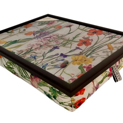 Andrews lap tray Cottage Garden Flowers 2