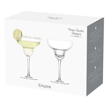 Ensemble de 2 verres à margarita Empire 3