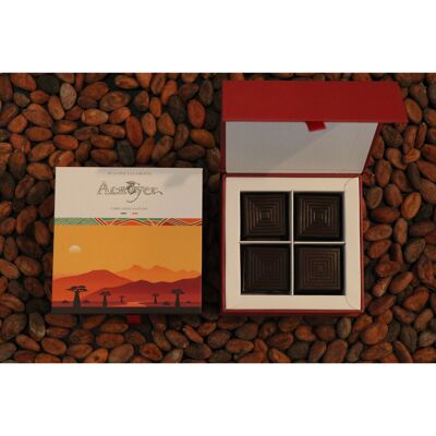 Coffret gourmand "mix" (20 carrés)