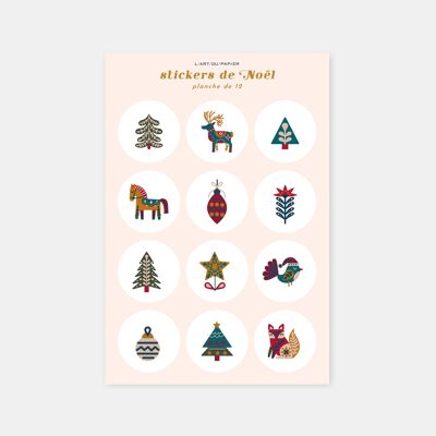 Santa Claus Stickers