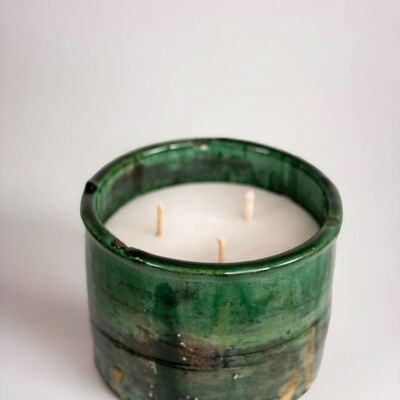 Vela perfumada verde en tamegroute Asli
