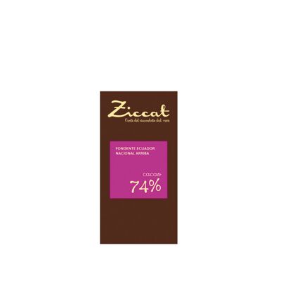Tavoletta di cioccolato monorigine Ecuador 74% - 70g