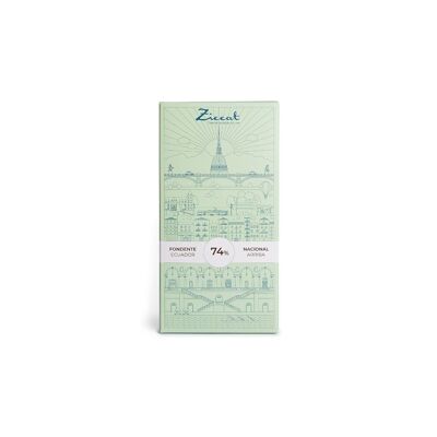 Tavoletta di cioccolato monorigine Ecuador 74% - 70g