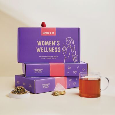 Women's Wellnes, collection de cadeaux de tisanes pour chaque femme