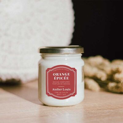 Christmas Scented Candle - Spicy Orange