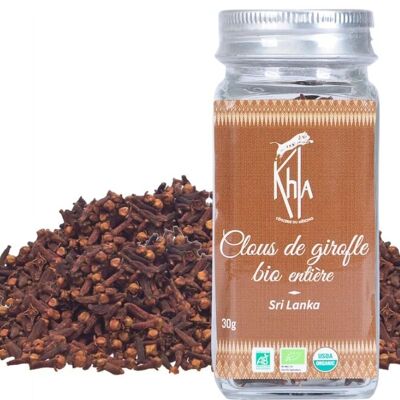 Cloves - Organic - whole -30g - Pot