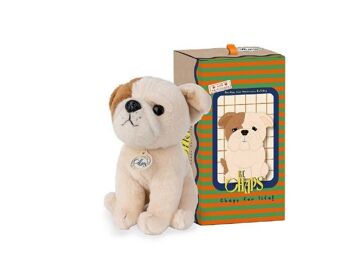 BTC - Bertha le Bulldog Américain assis en boîte cadeau - 17 cm - %