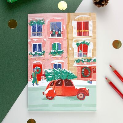 Notebook A5 - Sapin de Noël