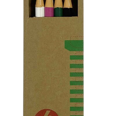 STOFFBLEISTIFTE x 4, Set mit 4 Stofffarbstiften, Heimschneider-Markierungsfarbstiften, 4 Farbstiften zum Markieren von Stoffen, 4 Stück Nähstoffstiften