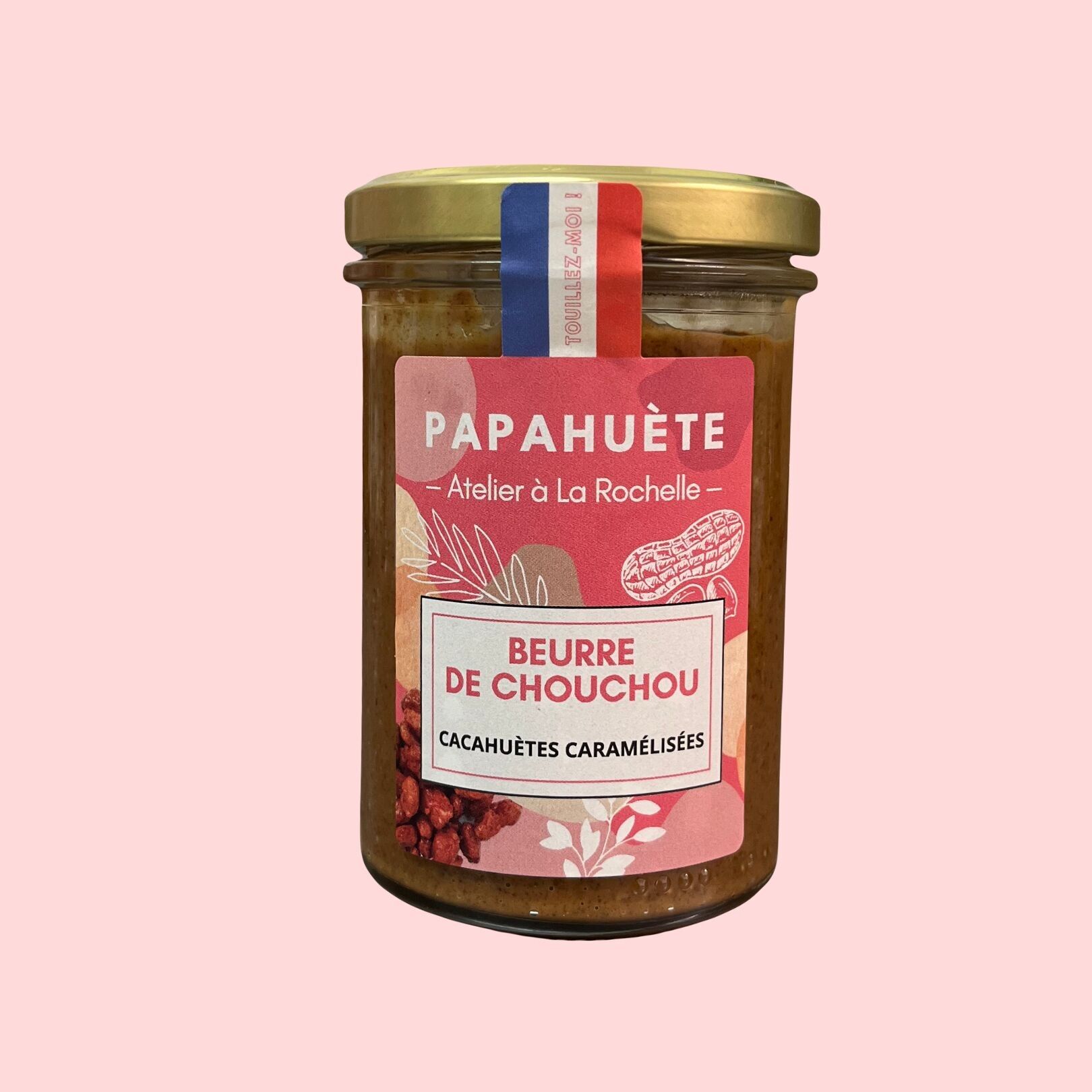 Burro di chayote (arachidi caramellate) 210 gr.