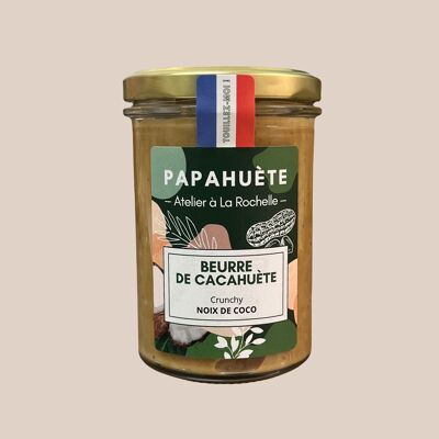 Beurre de cacahuète à la noix de coco 210 gr.