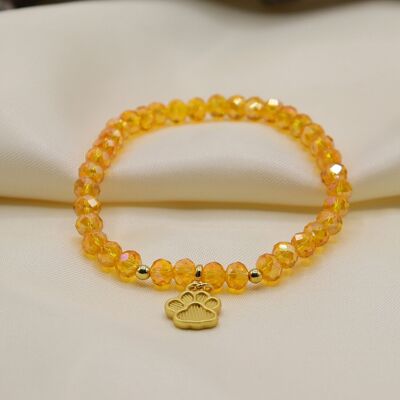 Bracelet Svenska jaune-orange