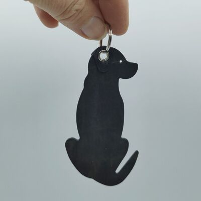 Labrador-Schlüsselanhänger aus Gummi