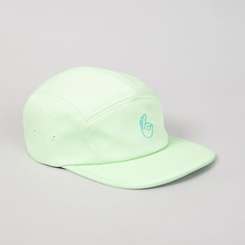 Casquette OK – Casquette Cinq Panneau Menthe 2