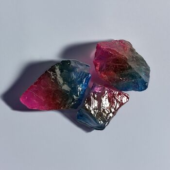 Petit cristal brut brut, 2-4 cm, quartz arc-en-ciel 4