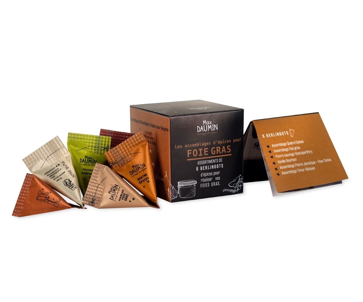 Coffret Assemblages Epices Foie Gras