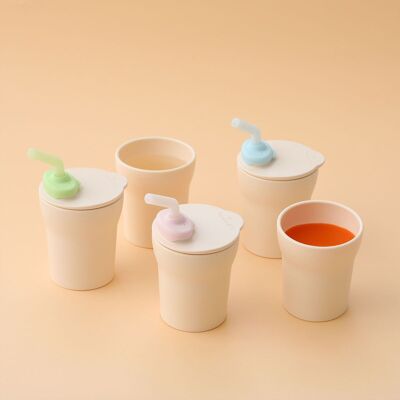 1-2-3 Sorso! Tazza per bambini (Vaniglia/Colore)