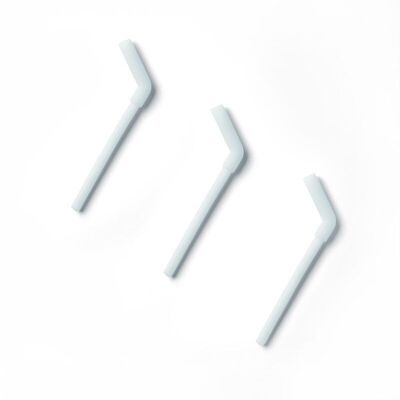 Silicone straws 3-pack