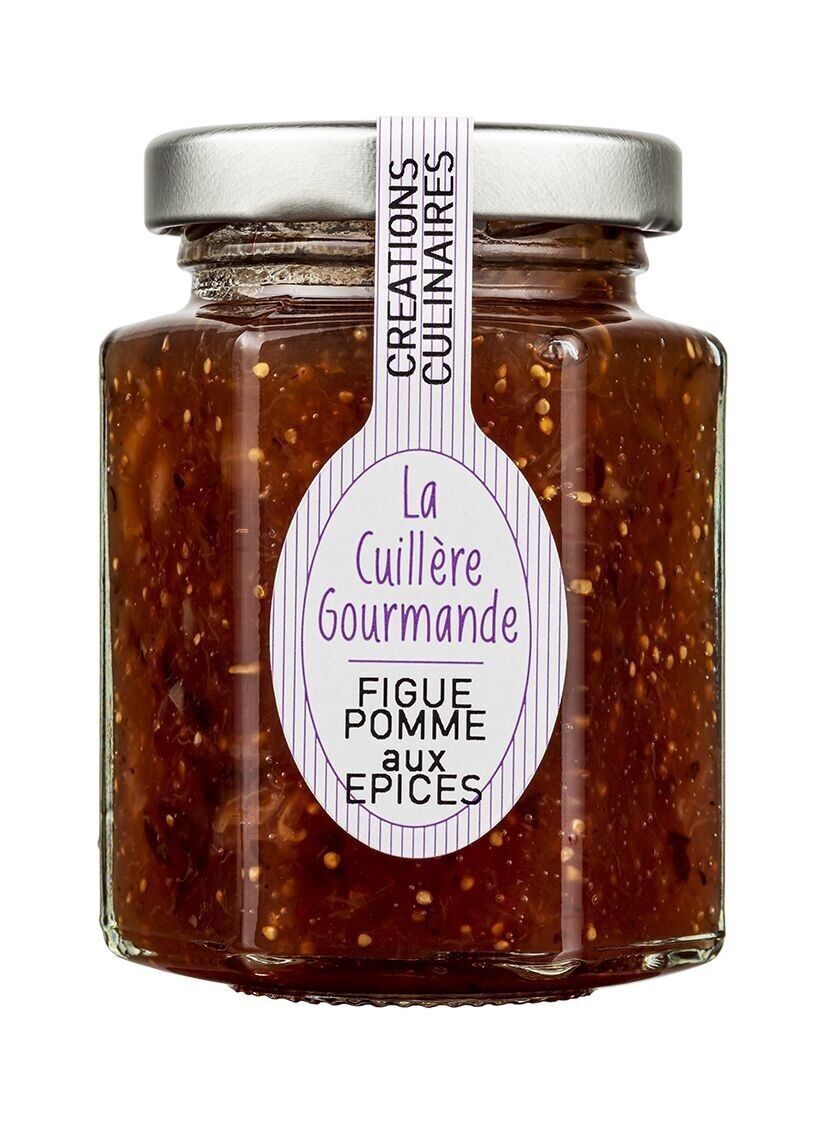 Confit di fichi, mele con spezie