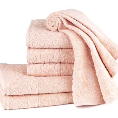 Towel stones pink